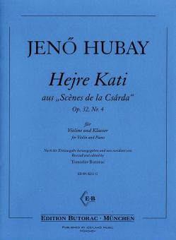 Hejre Kati aus 'Scenes de la Csssrda' op. 32, Nr. 4 