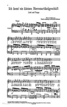 Ich kenn' ein kleines Herrenartikelgeschäft 