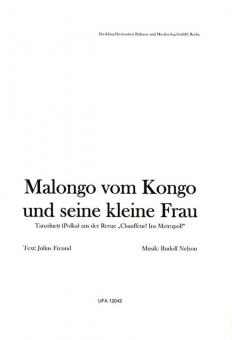 Malongo vom Kongo und seine kleine Frau 