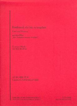 Ferdinand, du bist so ungalant 