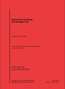 Schöne Frau im Mond 