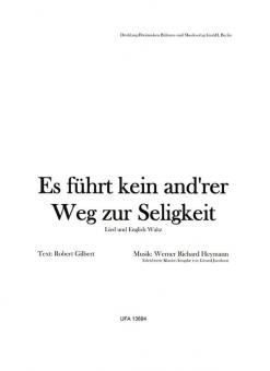 Es führt kein anderer Weg zur Seligkeit 
