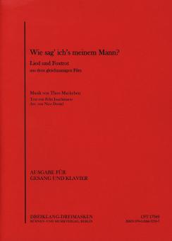 Wie sag' ich's meinem Mann? 