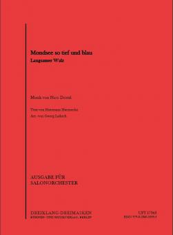 Mondsee so tief und blau 