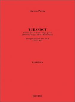 Turandot Completamento (Del Terzo Atto) Di Luciano 