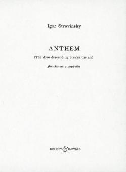Anthem 'Dove Descending Breaks The Air' 
