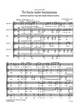 Te Lucis ante terminum 