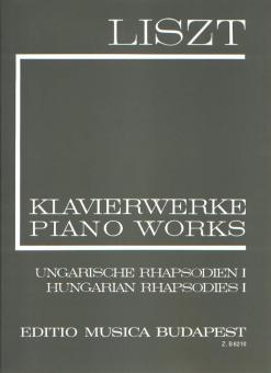 Ungarische Rhapsodien 1 (I/3) Nr. 1-9 (Neue Liszt-Ausgabe I B) 