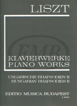 Ungarische Rhapsodien 2 (I/4) Nr. 10-19 (Neue Liszt-Ausgabe I B) 