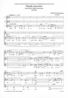 Mundi renovatio noi karra 