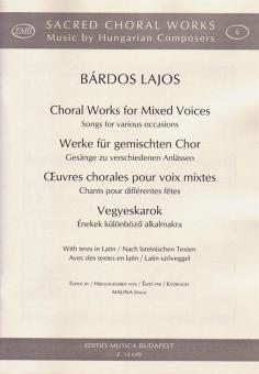 Werke für gemischten Chor 