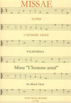 Missa L'homme armé für gem. Chor 