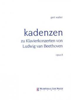 Kadenzen zu Klavierkonzerten von Ludwig van Beethoven op. 8 
