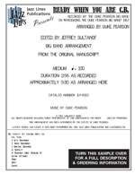 Ready When You Are C.B. 