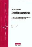 Zwei kleine Motetten 