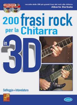 200 frasi rock chitarra 3D 