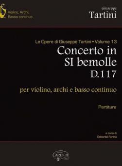 Volume 13: Concerto in Si bem. D117 