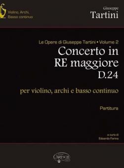 Volume 2: Concerto in Re maggiore D24 
