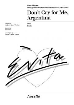 Don't Cry For Me Argentina (Show Singles) 