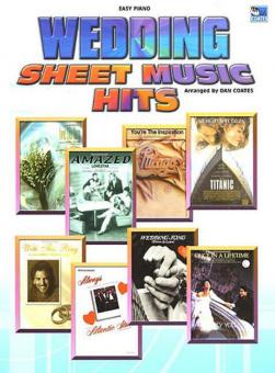 Easy Piano: Wedding Sheet Music Hits 