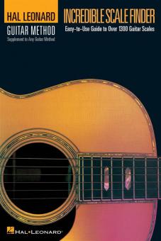 Hal Leonard Guitar Method: Incredible Scale Finder 