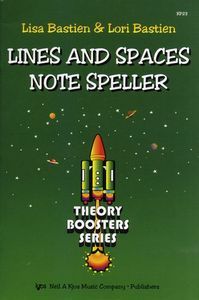 Bastien Theory Boosters: Lines and Spaces Note Speller 