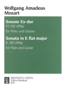 Sonate Es-Dur KV282 