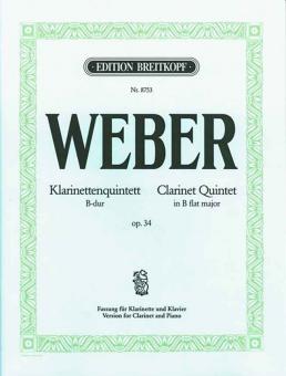 Quintett B-Dur op. 34 J.182 