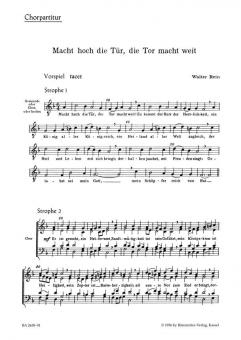 Macht hoch die Tür Standard