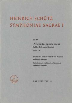 Attendite, popule meus Standard