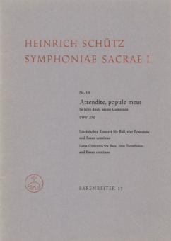 Attendite, popule meus 