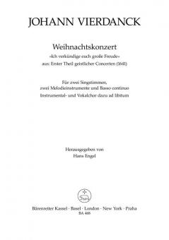 Ich verkündige euch große Freude Standard