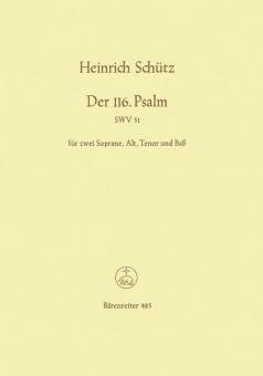 Das ist mir lieb, dass der Herr mein Stimm und Flehen höret 