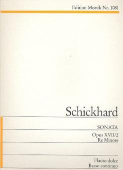 Sonate D-Moll Op. 17/2 