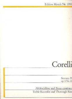 Sonate 2 G-Dur Op. 5/10 