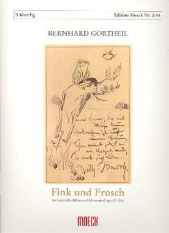 Fink und Frosch 