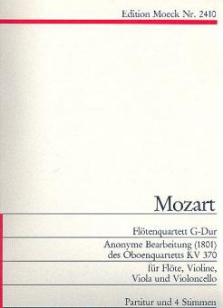 Quartett G-Dur nach KV 370 