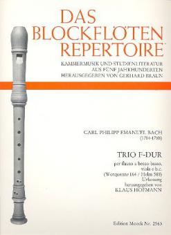 Trio F-Dur WQ 163 
