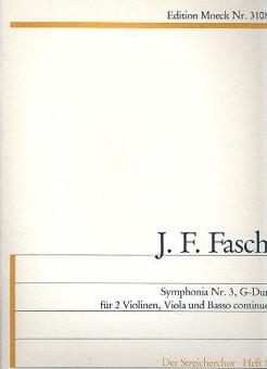 Sinfonia 3 G-Dur 
