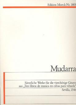 Sämtliche Werke für Vierchörige Gitarre 