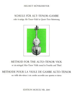 Schule für Alt-Tenor Gambe 