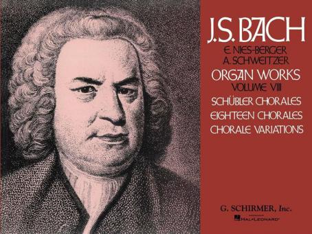 Organ Works Vol. 8: Schubler Chorales 