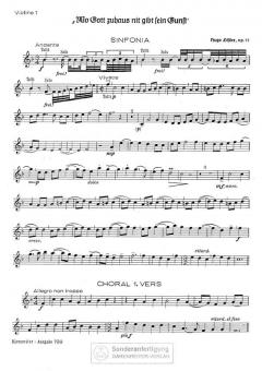 Wo Gott zuhaus nit gibt sein Gunst op. 11/1 