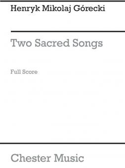 2 Sacred Songs Op.33 