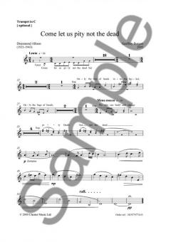 Come Let Us Pity Not The Dead 