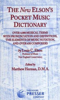 The New Elson's Pocket Music Dictionary 