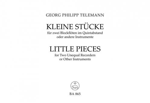 11 kleine Stücke 