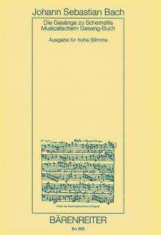 Die Gesänge zu G. Chr. Schemellis Gesangbuch BWV 439-507 Standard