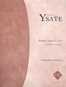 Sonate Op. 27, No. 5 