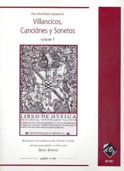Villancicos, canciones y sonetos Vol. 1 